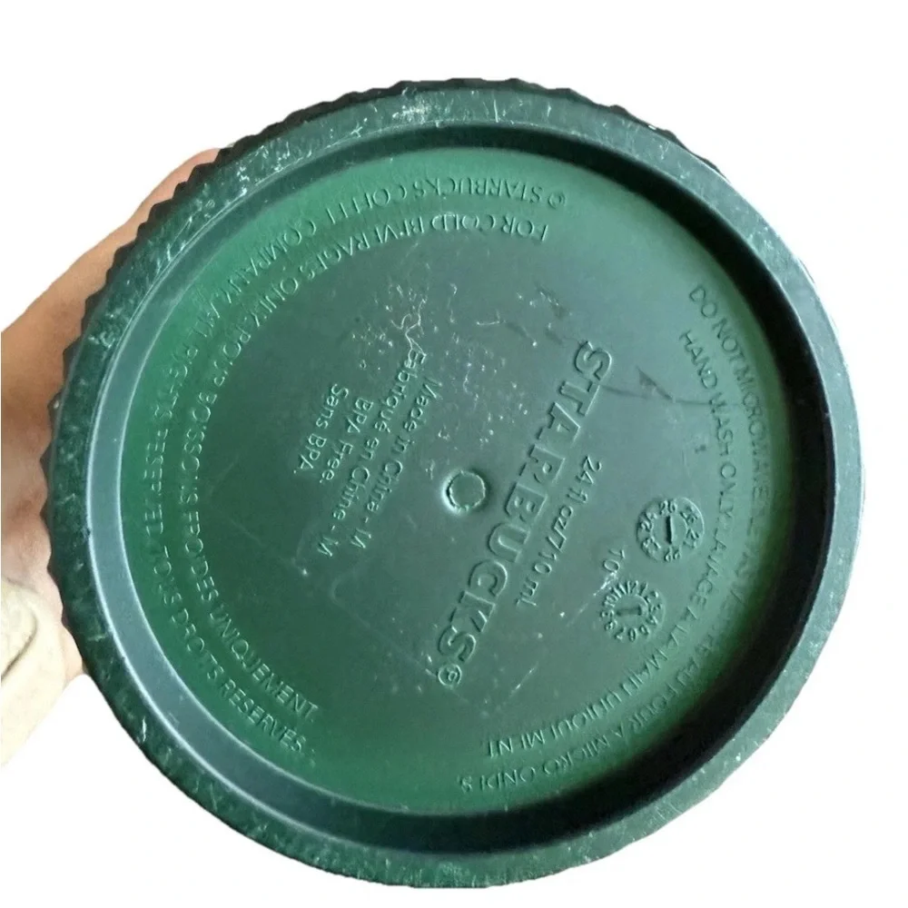 Starbucks 24oz Venti 2022 Holiday Green Ombré Waxberry Studded Cup‎ Tumbler